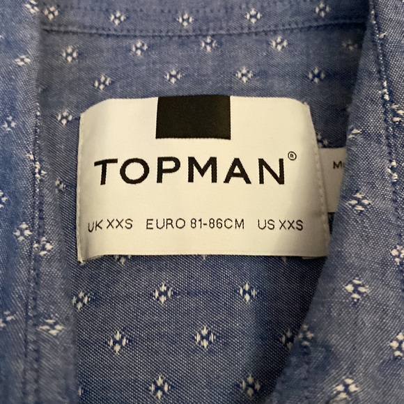 🥭 (4 for $15)Top man Button Down Boys - Picture 2 of 9